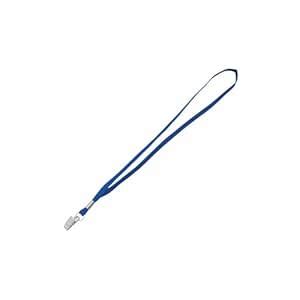 Advantus Wearable Metal Flat Clip Lanyard, 100/BX, Blue (97127 ...