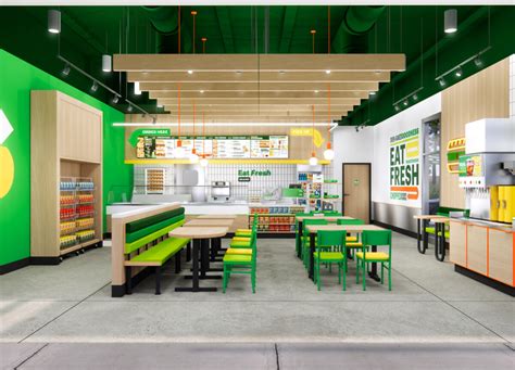 Subway Restaurant 的图像结果