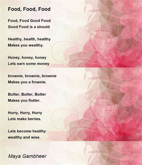 What Food Rhymes With Well at Michael Gates blog