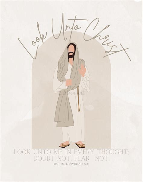 Look Unto Christ 2025 LDS Youth Theme(young Women, Young Men, Primary ...