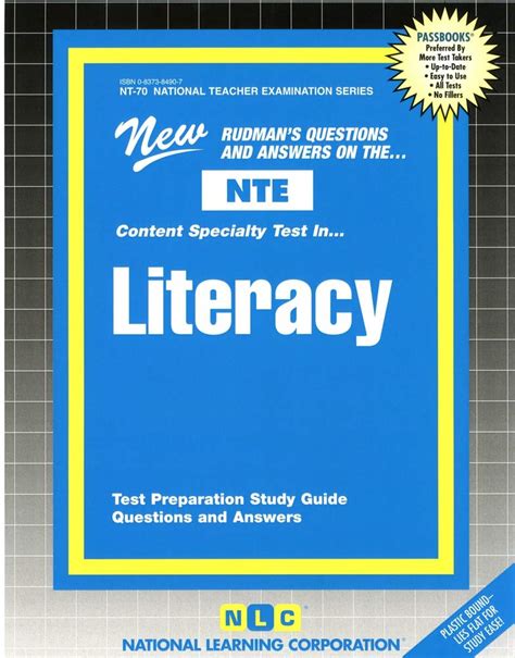 Literacy: Passbooks Study Guide : Rudman, Jack: Amazon.in: Books