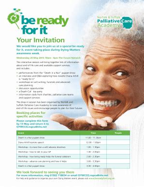 Fillable Online Your Invitation - southnorfolkccgnhsuk Fax Email Print ...