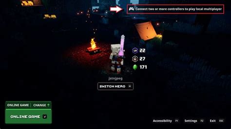 Image result for Minecraft Dungeons Local Multiplayer PC