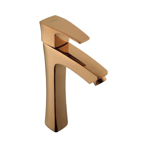 Hindware Table Mounted Tall Boy Basin Tap Edge F520002RGD - Rose Gold ...