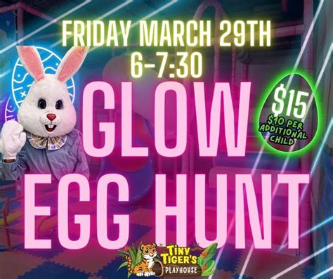 Easter Egg Glow Hunt , 114 Pine Plaza Shopping Center, Silsbee, TX, 29 ...