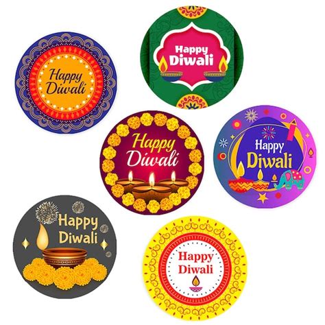 Happy Diwali Stickers Festival Diwali Gift Box Labels Diwali - Etsy India