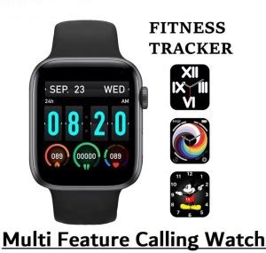 Stybits C14 | W26+ Pro Step Tracker, ECG Calling Feature Black (Pack of ...