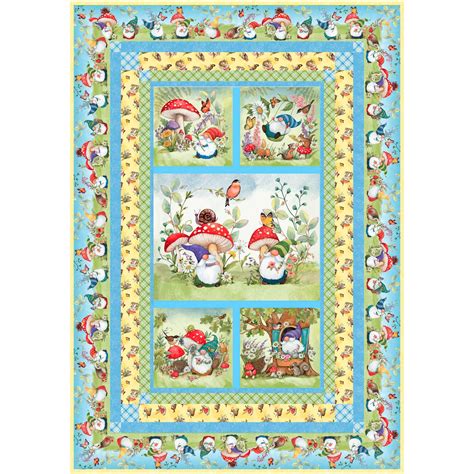Gnome Grown Project Quilt Pattern - Free Digital Download - Wilmington ...