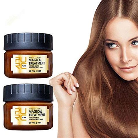 Buy 2 Pack Magical Hair Treatment Mask, Advanced Molecular Hair Roots ...