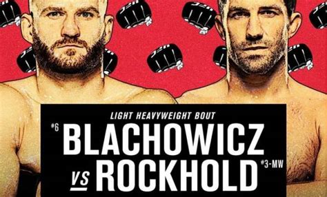 Left hand knockout: Blachowicz reveals his plan for Rockhold fight ...