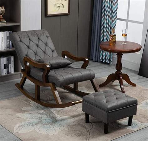 Buy Gani Wood Rocking Chair | Colonial Rocking Chair | Traditional ...