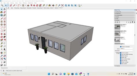 SketchUp Scenes Tutorial 的图像结果