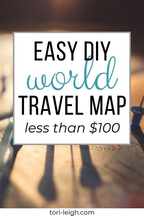 DIY Push Pin Map 的图像结果