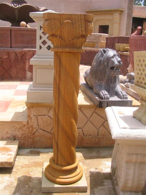 Artifacts Animals, Column, Flower Pots, Garden Ornaments