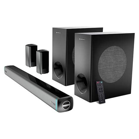 ZEBRONICS Juke bar 9550 pro 5.2 Soundbar (625 Watts), Dolby Audio, Dual ...