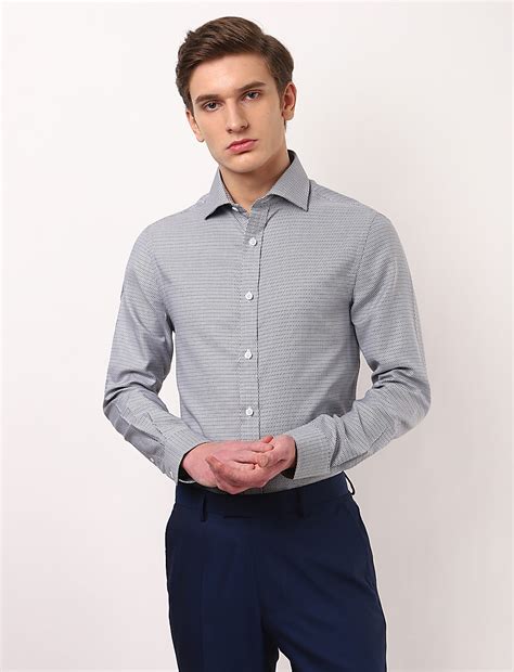 Buy Stack Brick Textured Shirt at Marks & Spencer