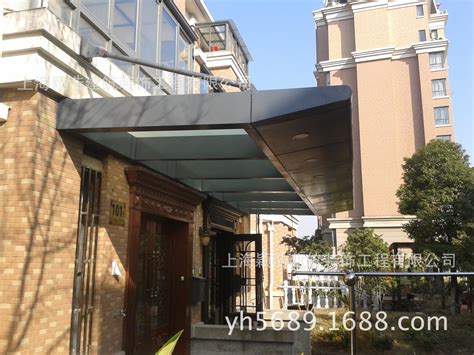 北京遮阳棚雨棚定做 铝合金遮阳棚防雨棚户外遮阳雨搭定做-