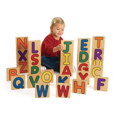 Excellerations Alphabet Unit Blocks (Item # ALPHABLK) : Amazon.in: Toys ...