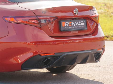 Remus Duplex Impianto Completo Racing da Kat Alfa Romeo Giulia Veloce Tipo 952 | eBay