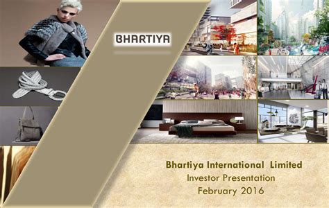Bhartiya International - Investor Presentation February 2016 - Bhartiya ...