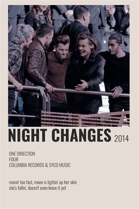 Image result for One Direction Night Changes