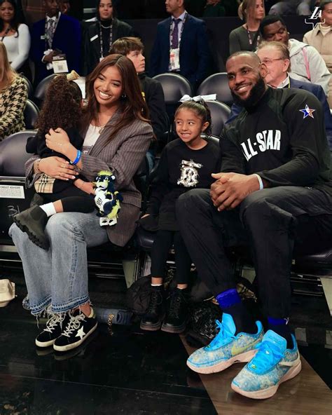 LeBron James and Kobe Bryant's Daughters at NBA All-Star Game: Photo
