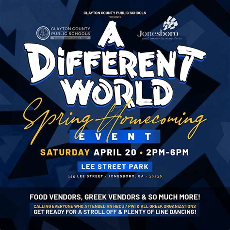CCPS Spring Homecoming Vendor Link, Lee Street Park, Jonesboro, 20 ...