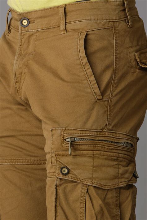 Dk Khaki Regular Fit Cargo Pant – ROOKIES