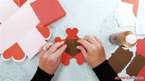 Image result for DIY Heart Exploding Box Template for Crcut