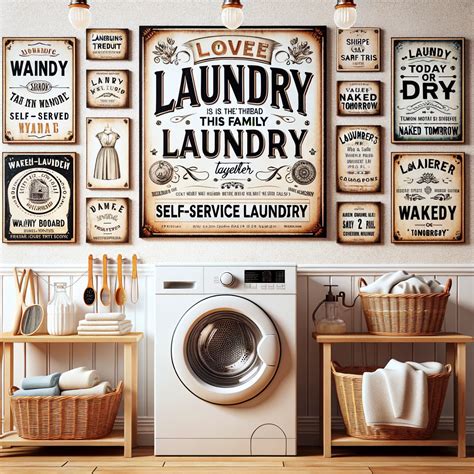 13 Wall Decor Ideas To Spruce Up Your Laundry Room - DreamyHomeStyle