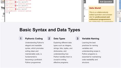 Image result for Python Introduction Proect Page