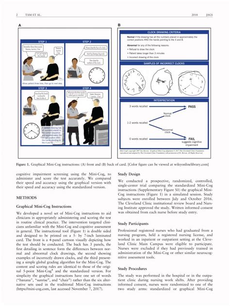 Image result for Mini-Cog Testing