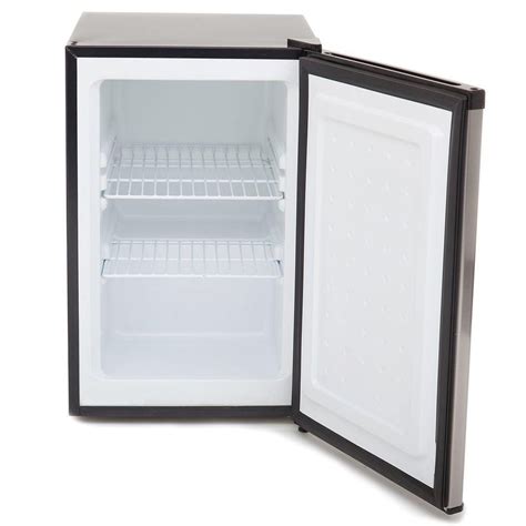 Buy 2.1 cu. ft. Upright Freezer with Lock in Stainless Steel Online at ...