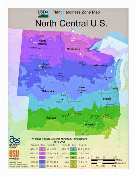 Purple Iris Perspective: USDA Plant Hardiness Zones - Regional Maps