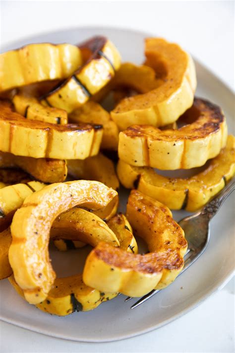 Roasted Delicata Squash Recipe - The Forked Spoon