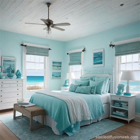 Chic Play Cyan Color Bedroom Ideas: Top 8 Designs