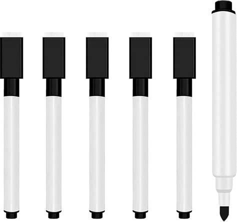 Amazon.com : Beautifultracy 5 Pcs Black Dry Erase Markers Magnetic Dry ...