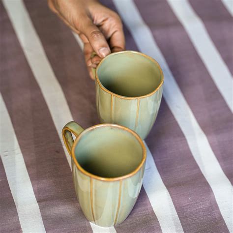 Buy Forli Java Coffee Mugs Set (Set of 6) Online in Grey Colour