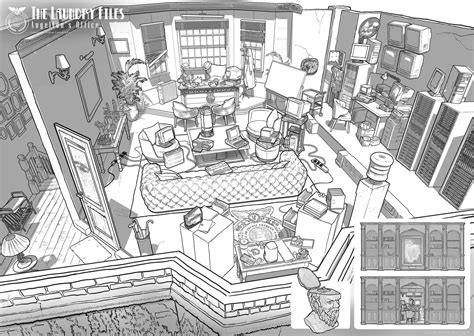 Satchit Basu - The Laundry Files - Angleton's Office Cutaway