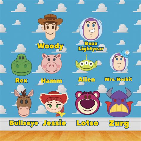 Toy Story Emoji SVG / EPS / PNG / Fiesta / Regalo - Etsy México