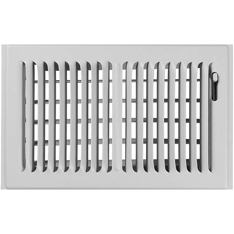 Snapklik.com : Shoemaker 6x10 Floor Register Cement Gray Heavy Duty ...