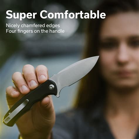 CIVIVI Mini Praxis Flipper Knife G10 Handle D2 Blade