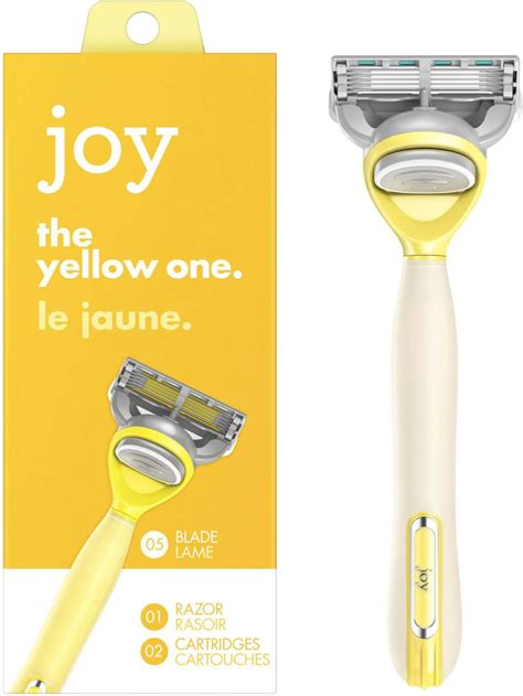 Amazon.com: joy razor blade cartridge refill for women, 4 blade refills ...