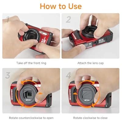 JJC LB-T01 Lens Cap Cover Protector for Olympus TG-7 India | Ubuy