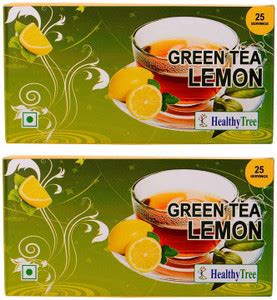 Healthy Tree Lemon Green Tea - 25bages Green Tea with Lemon - 25 Tea ...