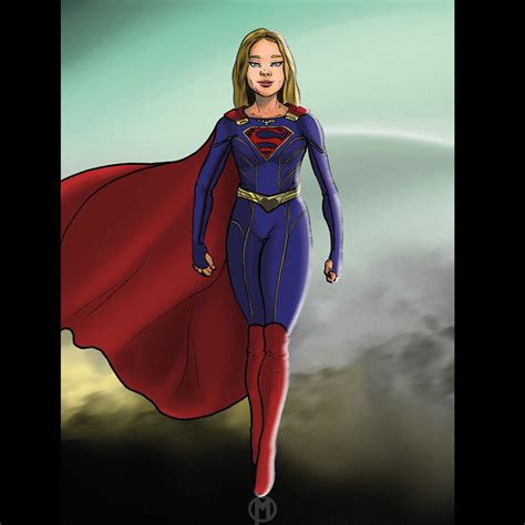 ArtStation - SuperGirl FanArt