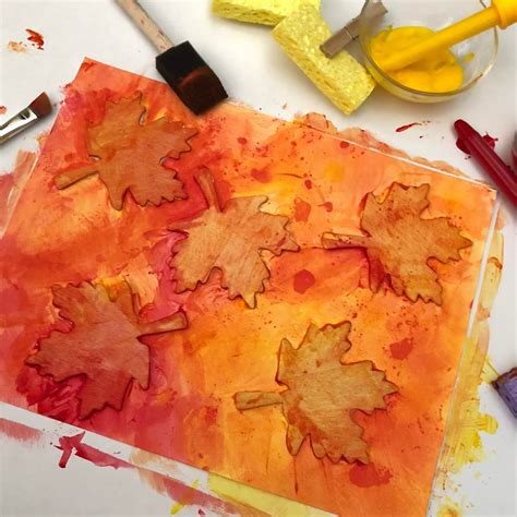 Fun Fall Art Project for Kids | TheHappyTeacher