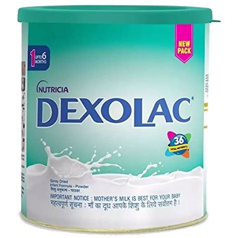Dexolac Infant Formula Stage 1 Powder (Up to 6 Months), 200 gm Tin ...