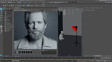Maya Render Software 的图像结果