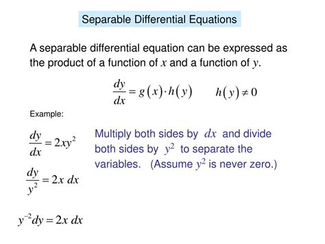 Image result for Separable Equations Examples